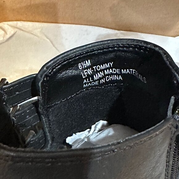 London Fog Womens Tommy Ankle Boot Size 6.5 Black Business Dress Up Casual Cute - Picture 2 of 6